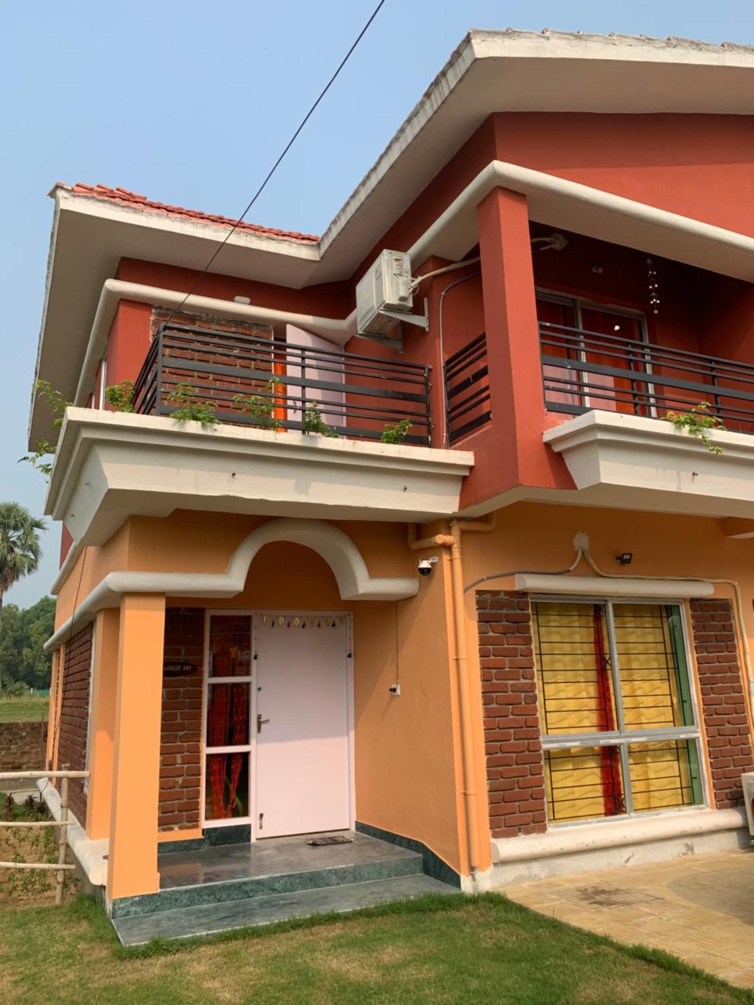 Bolpur Shantiniketan Bungalow On Kopai River Exterior foto